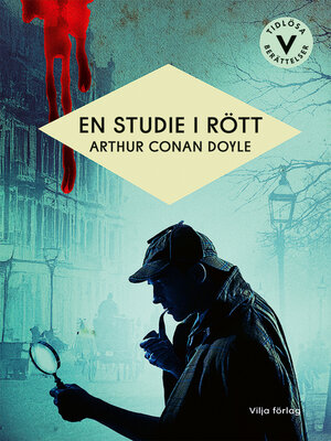 cover image of En studie i rött